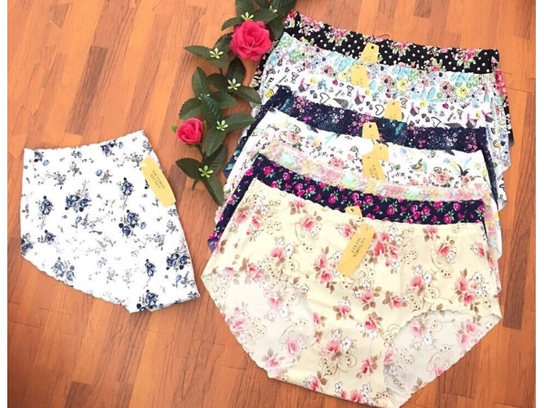 QUẦN HOA THUN LẠNH 882 - Block 10 cái - Màu Tối QUẦN HOA THUN LẠNH 882 - Block 10 cái - Màu Tối